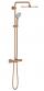 Grohe Euphoria XXL 310 brusesystem - B&oslash;rstet warm sunset