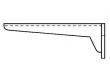 V&B Brackets for sinks 380mm