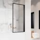 Str�mberg Noma 70 Frame badekarsv�g - H�jre - Mat sort