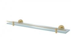 Kosmos glashylde 60 cm - B�rstet messing