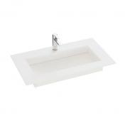 Dansani Angular 80 håndvask t/møbel - Blanco Zeus