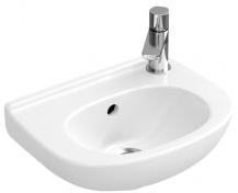V&B O.novo 36 h�ndvask t/v�g - Hanehul til h�jre - Ceramic+