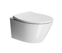 GSI Modo 52 kompakt væghængt toilet m/SwirlFlush og Extraglaze