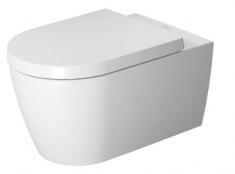 Duravit Me by Starck rimless væghængt toilet m/wondergliss - Hvid mat