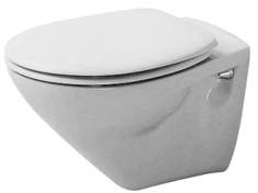Duravit Duraplus væghængt toilet