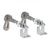 Grohe montagevinkel til fastgørelse af element i væg 2 styk. Grohe montagevinkel til fastgørelse af element i væg 2 styk.