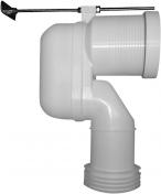 Duravit afl�bsb�jning til lodret afl�b