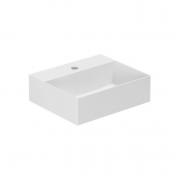 Lavabo Elegance SQ 42 håndvask t/væg eller møbel - Uden overløb
