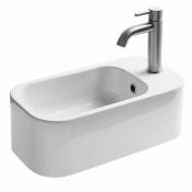 Lavabo Cosa 25 fritstående bowlevask - Med overløb - 1 hanehul