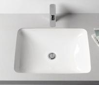 Laufen Pro S 55 h�ndvask t/underlimning - Med overl�b