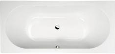 Royal Viva Box badekar t/indbygning - 175 x 80 - 2 ryglæn