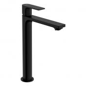 Hansgrohe Rebris E 240 h�ndvaskarmatur m/Coolstart og l�ft-op bundventil - Mat sort