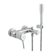 Grohe Concetto brusearmatur til kar inkl. håndbruser