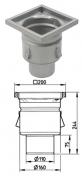 Bl�cher industriafl�b, lav model til beton og fliser