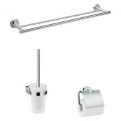 hansgrohe Logis Universal 3-i-1 tilbehørssæt - Krom