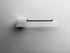 Unidrain ReFrame toiletpapirholder - B�rstet st�l