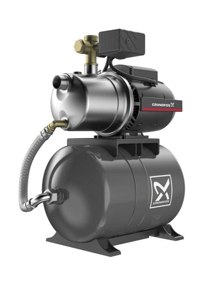 Grundfos JP 5-48 PT-H booster jetpumpe m/trykbeholder Grundfos JP 5-48 PT-H booster jetpumpe m/trykbeholder