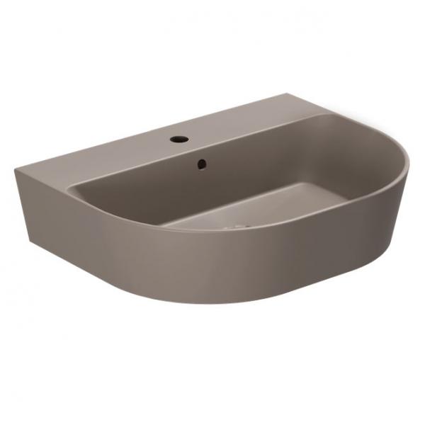 Lavabo Forma 65 håndvask t/væg eller møbel - 1 hanehul - Taupe Lavabo Forma 65 håndvask t/væg eller møbel - 1 hanehul - Taupe