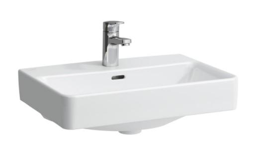 Laufen Pro S Compact 55 håndvask t/væg eller møbel - 1 hanehul Laufen Pro S Compact 55 håndvask t/væg eller møbel - 1 hanehul
