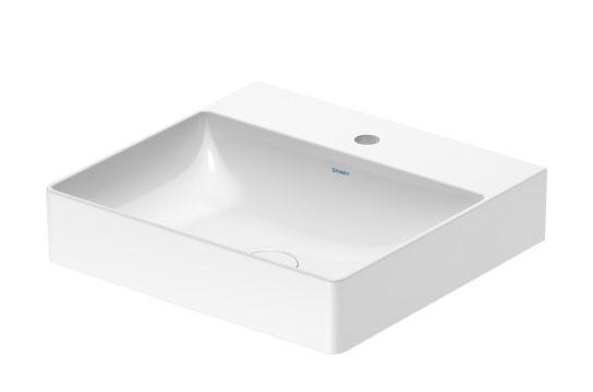 Duravit DuraSquare 50 møbelvask - 1 hanehul - Uden overløb Duravit DuraSquare 50 møbelvask - 1 hanehul - Uden overløb