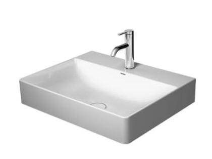 Duravit Durasquare 60 håndvask t/væg eller møbel Duravit Durasquare 60 håndvask t/væg eller møbel