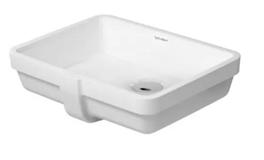 Duravit Vero 43 håndvask t/underlimning - Uden hanehul - Wondergliss Duravit Vero 43 håndvask t/underlimning - Uden hanehul - Wondergliss