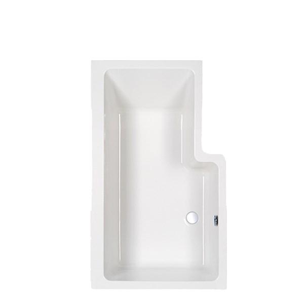 Strømberg Quantum badekar t/brus - 150 x 70/85 - Venstre - 1 ryglæn Strømberg Quantum badekar t/brus - 150 x 70/85 - Venstre - 1 ryglæn