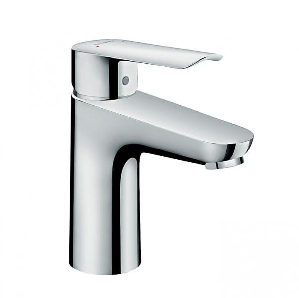 hansgrohe Logis E 100 h&aring;ndvaskarmatur m/l&oslash;ft-op bundventil - Krom
