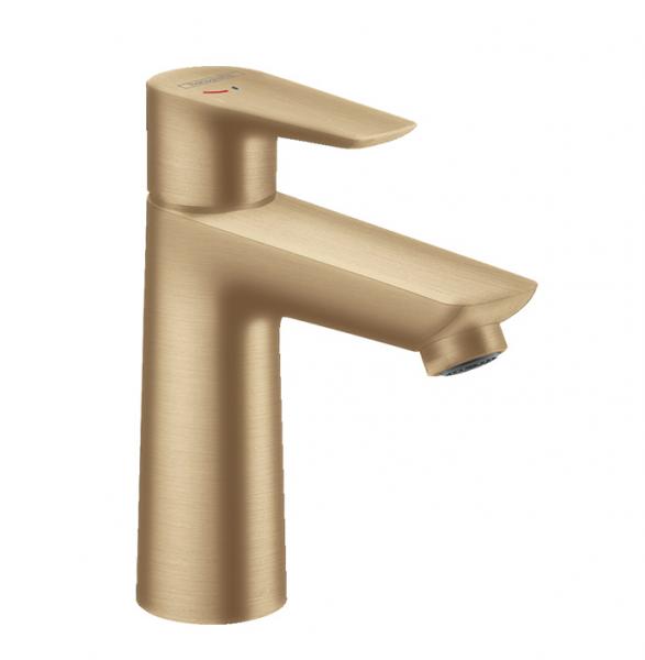 Hansgrohe Talis E110 h&aring;ndvaskarmatur m/CoolStart og l&oslash;ft-op bundventil - B&oslash;rstet bronze