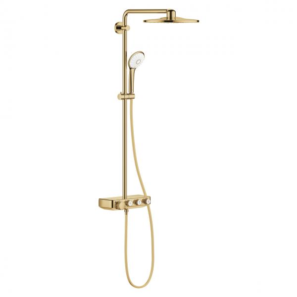 GROHE Euphoria SmartControl 310 Duo brusesystem - Poleret cool sunrise GROHE Euphoria SmartControl 310 Duo brusesystem - Poleret cool sunrise