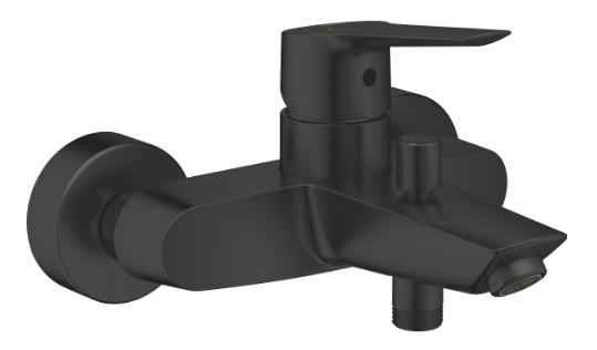 Grohe Start etgrebsbatteri til kar og brus - Mat sort Grohe Start etgrebsbatteri til kar og brus - Mat sort