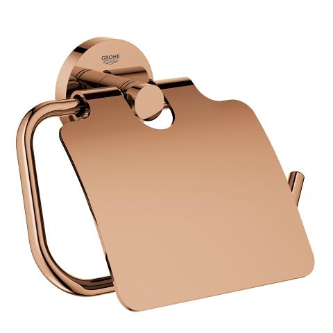 Grohe Essentials toiletrulleholder med låg - Poleret warm sunset Grohe Essentials toiletrulleholder med låg - Poleret warm sunset