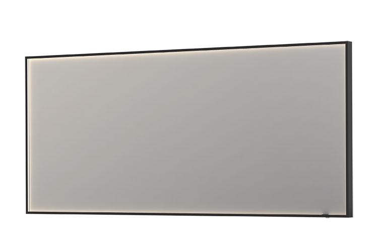 Sanibell Ink SP19 spejl m/lys, varme og sensor 180 x 80 cm - Mat sort Sanibell Ink SP19 spejl m/lys, varme og sensor 180 x 80 cm - Mat sort