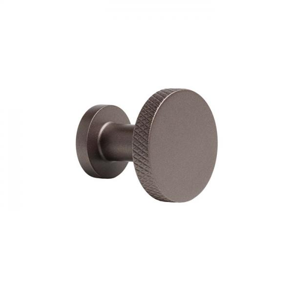 Cassøe Crystal Cut knopgreb eller krog - Mat bronze Cassøe Crystal Cut knopgreb eller krog - Mat bronze