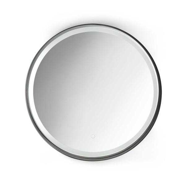 Bath Creator rundt spejl m/LED Ø60 - Mat sort Bath Creator rundt spejl m/LED Ø60 - Mat sort