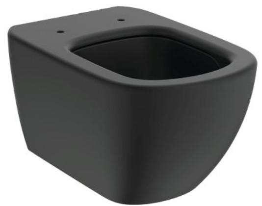 Ideal Standard Tesi væghængt toilet m/softclose sæde - Mat sort Ideal Standard Tesi væghængt toilet m/softclose sæde - Mat sort