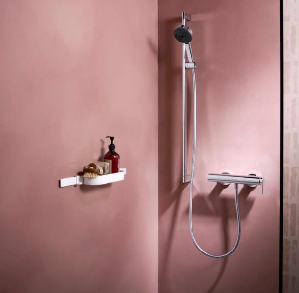 Hansgrohe WallStoris sæt til bruser - Mat hvid Hansgrohe WallStoris sæt til bruser - Mat hvid