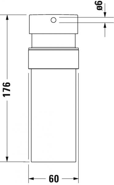 Duravit Starck T sæbedispenser - Krom Duravit Starck T sæbedispenser - Krom