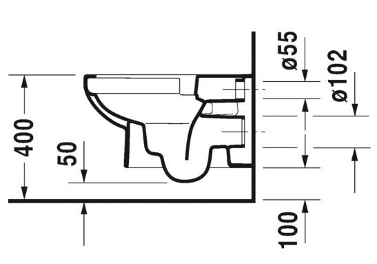 Duravit No.1 Rimless toiletpakke inkl. lav cisterne, krom betjening og sæde m/soft-close Duravit No.1 Rimless toiletpakke inkl. lav cisterne, krom betjening og sæde m/soft-close