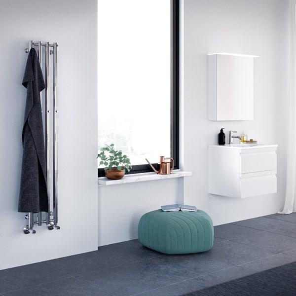 Strømberg Regus håndklædetørrer - 11,5x150 cm - Hvid Strømberg Regus håndklædetørrer - 11,5x150 cm - Hvid