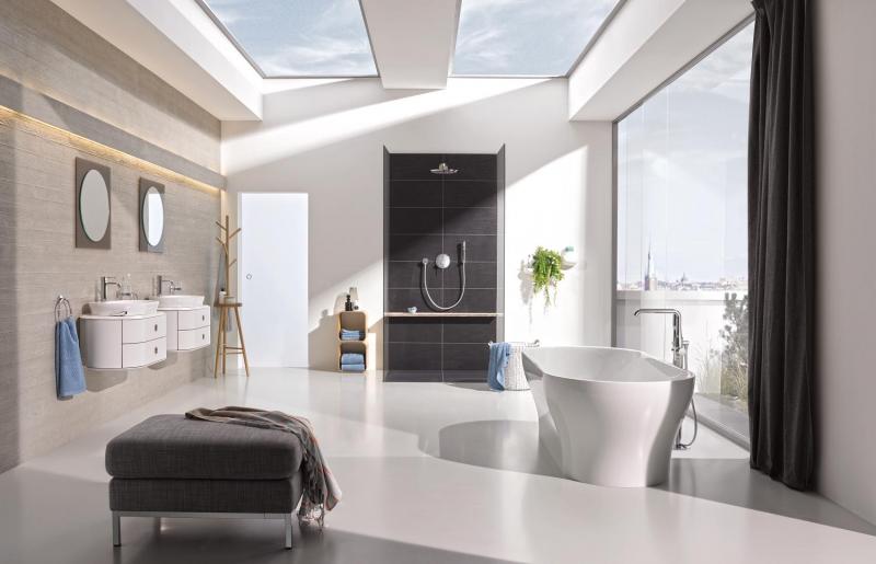 Grohe Essence New håndvaskarmatur m/bundventil - Krom Grohe Essence New håndvaskarmatur m/bundventil - Krom