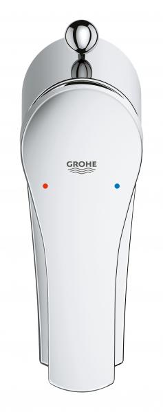 Grohe Eurosmart New håndvaskarmatur m/bundventil & løftestang Grohe Eurosmart New håndvaskarmatur m/bundventil & løftestang