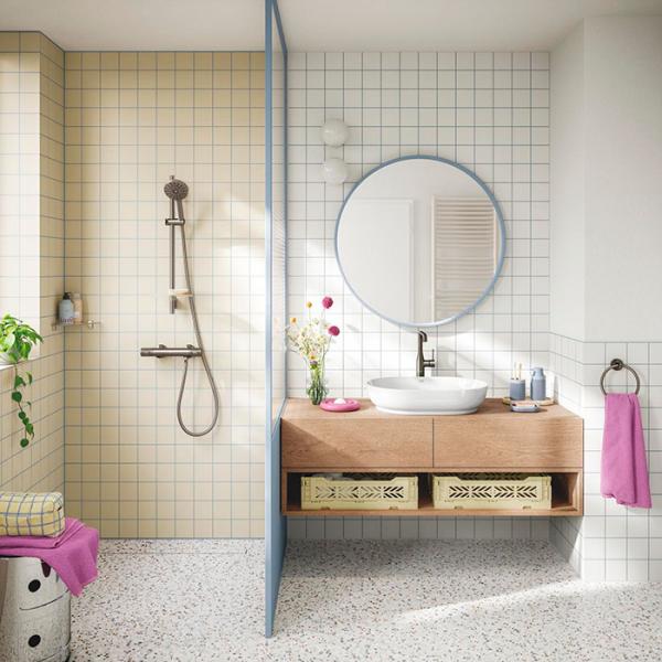 Grohe Precision komplet brusesystem m/Joy+ håndbruser - Børstet Hard Graphite Grohe Precision komplet brusesystem m/Joy+ håndbruser - Børstet Hard Graphite