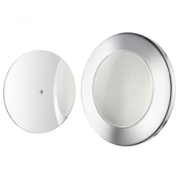 Smedbo Outline makeupspejl m/magnet - 5x forst&oslash;rrelse - Krom