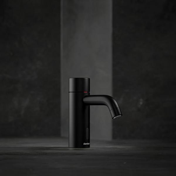 Damixa Silhouet Touchless håndvaskarmatur - Matsort Damixa Silhouet Touchless håndvaskarmatur - Matsort